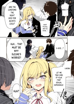 [Bottle Ship Bottler (Kazakura)] InCha Couple ga You Gal-tachi to SEX Training Suru Hanashi [English] {akanameTL} [Colorized] page 10