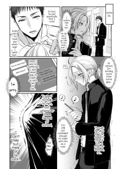 [NUH (Morino Bambi)] Shoshinsha Josou Danshi ni Osowarete Mita!? [English] [mysterymeat3] page 9