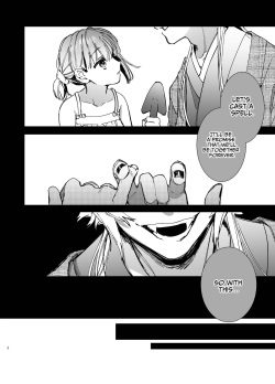 [Umenegi Daimyoujin (Umekoppe)] Saikyou Himokuzu haraiya Ren-kun ni Dakitsubusareru made | Until the Trashiest Boy Toy Exorcist Ren-kun Crushes Me in His Embrace 2 [English] [Digital] page 2