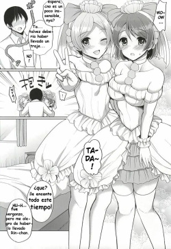 (SC2015 Autumn) [liz project (Miyamoto Liz)] RinPana to Icha Love Ecchi | Sexo amoroso con Rin y Hanayo (Love Live!) [Spanish] page 5