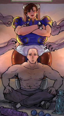 Chun-Li's Most Loyal Servant (Anal Vore Commission) page 3