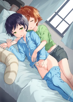 [Commamion] So nervous and unable to sleep,lying next to my childhood friend... page 5