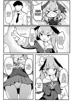 [Atelier Hinata (Hinata Yuu)] Ecchi nano wa Kinshi!? Koharu to Love Love Jirashi Play (Blue Archive) [Spanish] [Chunchunmaru Translat] [Digital] page 3