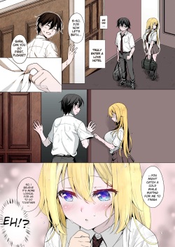 [Marimo-ya (Mori Marimo)] Ideal Girlfriend ~Choro Kawa Ojou-sama Sara to Love Hotel de Toroama Nuresuke H~ [English] [Colorized] [Ecchify] [Digital] page 7