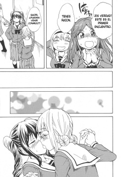 [Sudoo Kaoru] Calendula Joshi Seitokai! Bukatsu Yosan Seikyuu Kaigi Hen Sono 3 | Calendula Girls Student Council! Club Budget Request Meeting Story Part 3 (L -Ladies &amp; Girls Love- 11) [Spanish] [Mugidanshi Fansub] page 9