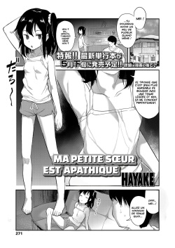 Imouto wa Mukanshin | Ma petite sœur est apathique