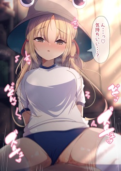 Bloomer Suwako-chan to Ecchi!